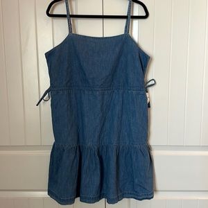 NWT Gap Jean dress size Large